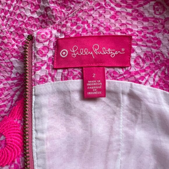 Lilly Pulitzer x Target Pink "See Ya Later" Dress Size 2 - SOLD OUT in stores - Picture 6 of 6
